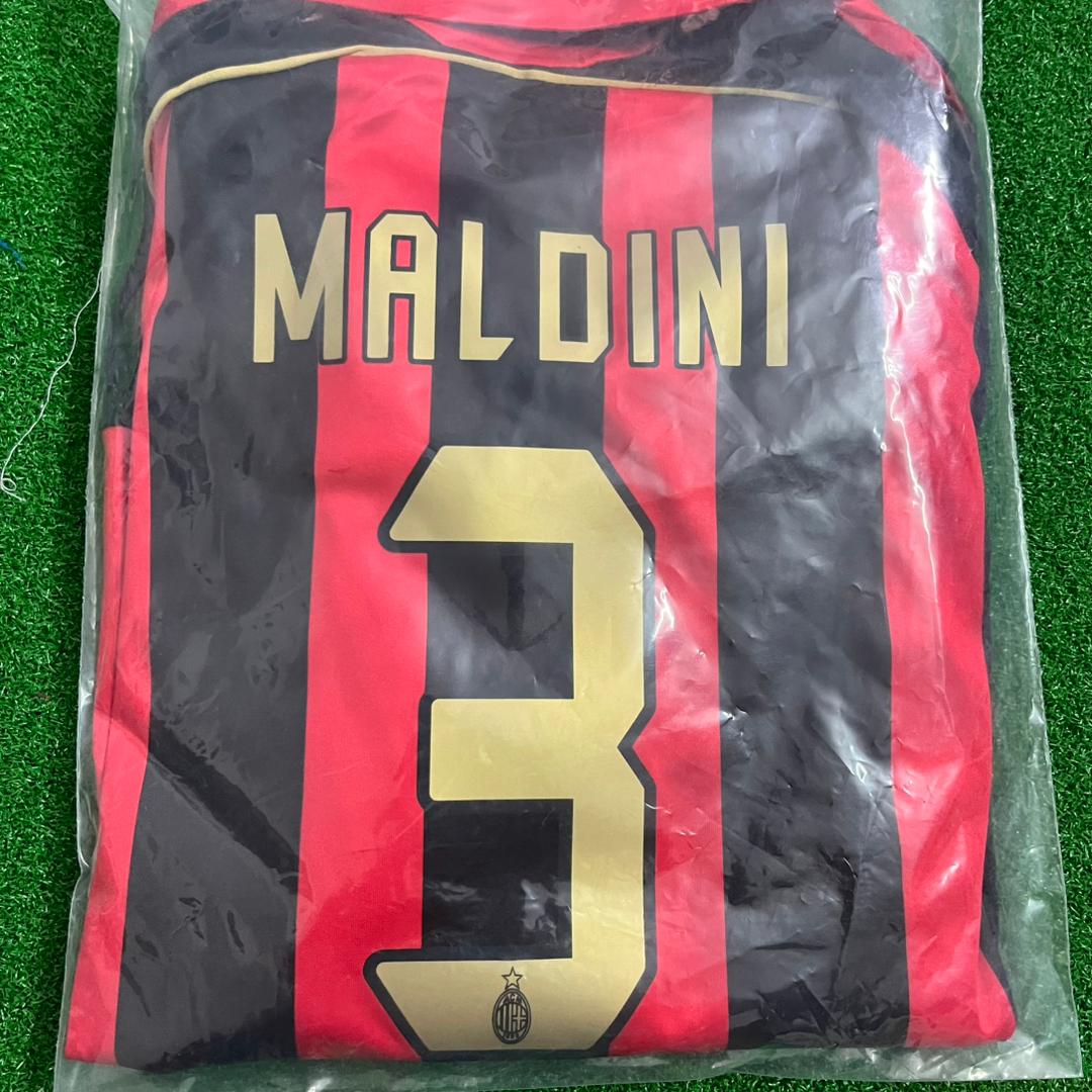 Paolo Maldini AC Milan 2006 2007 Maillot de Foot Rétro Enfant