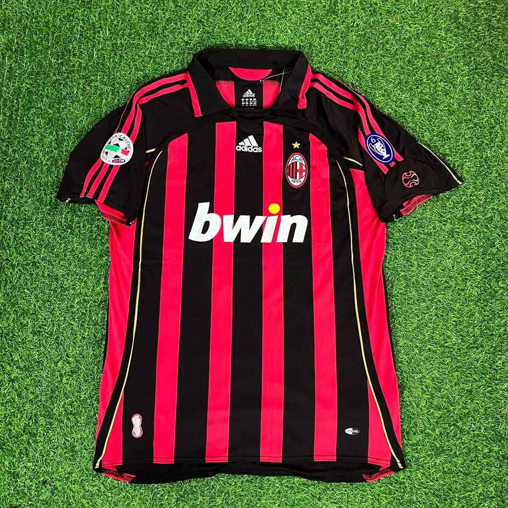 Paolo Maldini AC Milan 2006 2007 Maillot de Foot Rétro Enfant