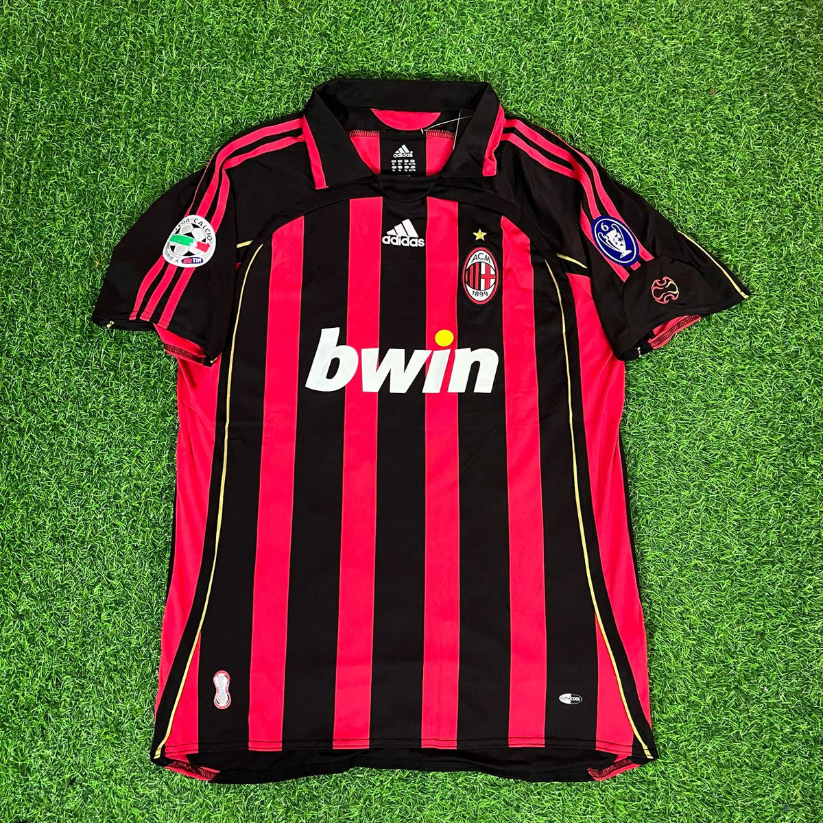 Paolo Maldini AC Milan 2006 2007 Maillot de Foot Rétro Enfant
