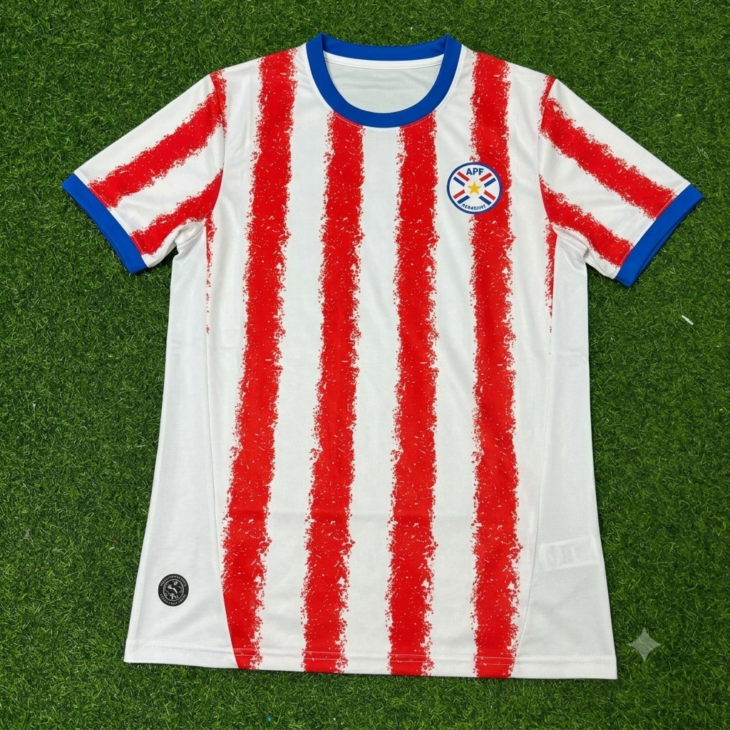 Orlando Gill Paraguay WM 2026 Weiß Fußball Trikot