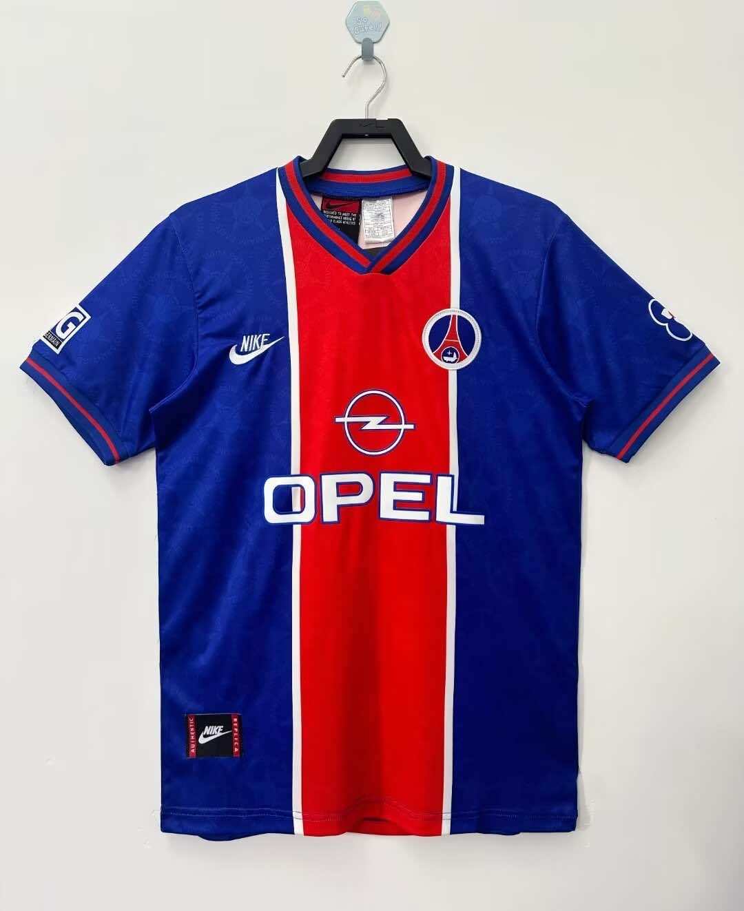 Paris Saint-Germain F.C. 1995-1996 Season Home Retro Football Jersey Trikot Maillot