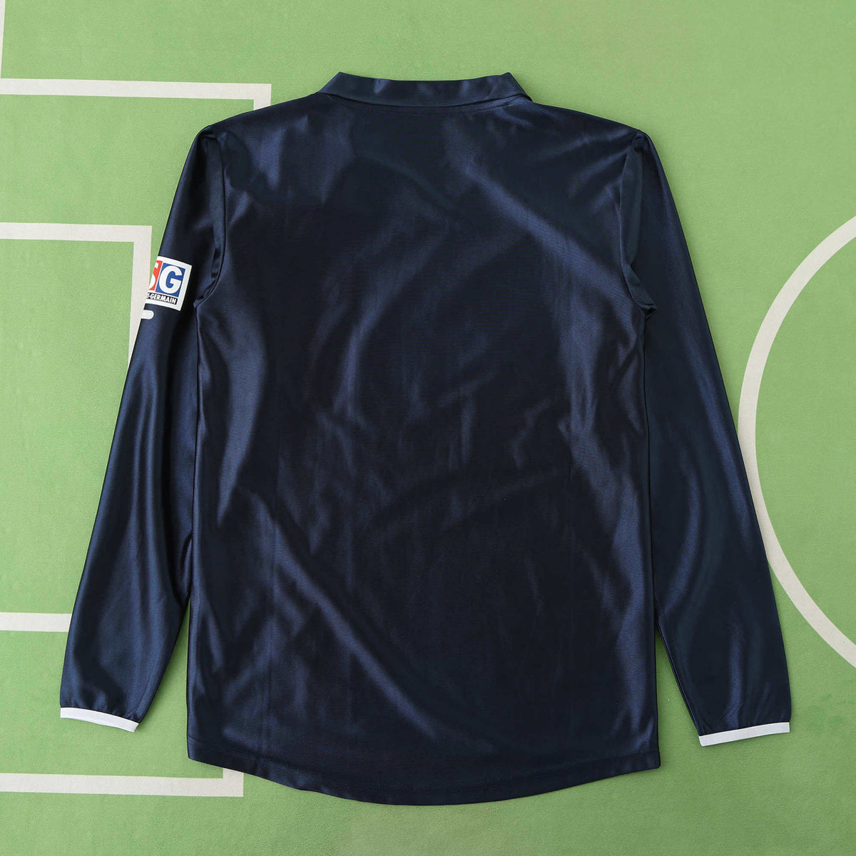 Paris Saint-Germain F.C. 2001 Season Long Sleeve Home Retro Football Jersey Trikot Maillot