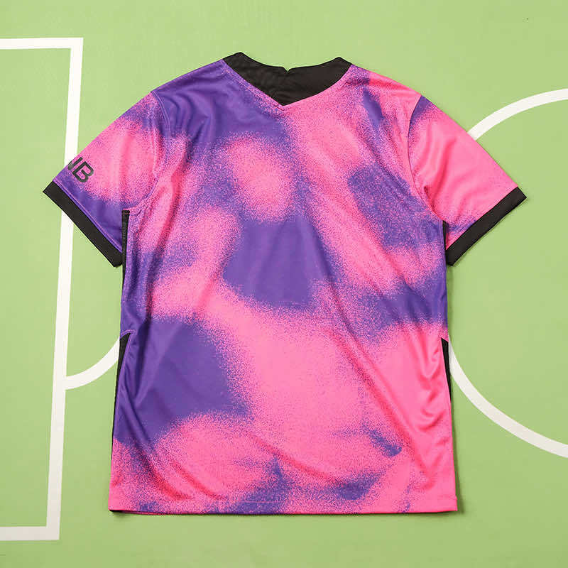 Paris Saint-Germain F.C. 2020-2021 Season  Fourth Retro Football Jersey Trikot Maillot