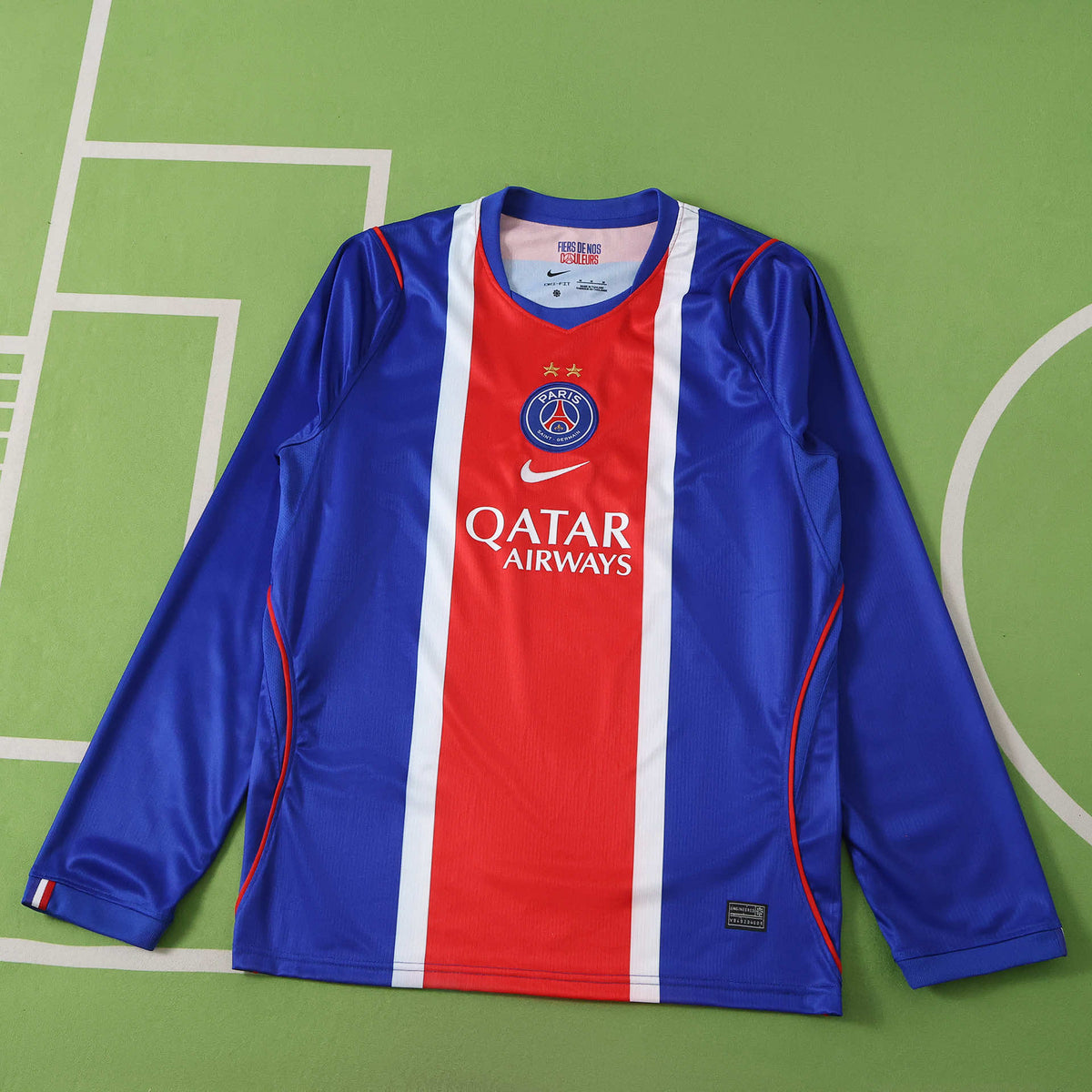 Paris Saint-Germain F.C. 2026-2027 Season Long Sleeve Home Football Jersey Trikot Maillot