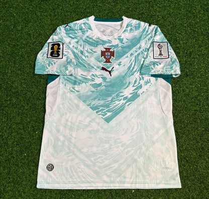 Bruno Fernandes Portugal 2026 World Cup White Away Football Jersey