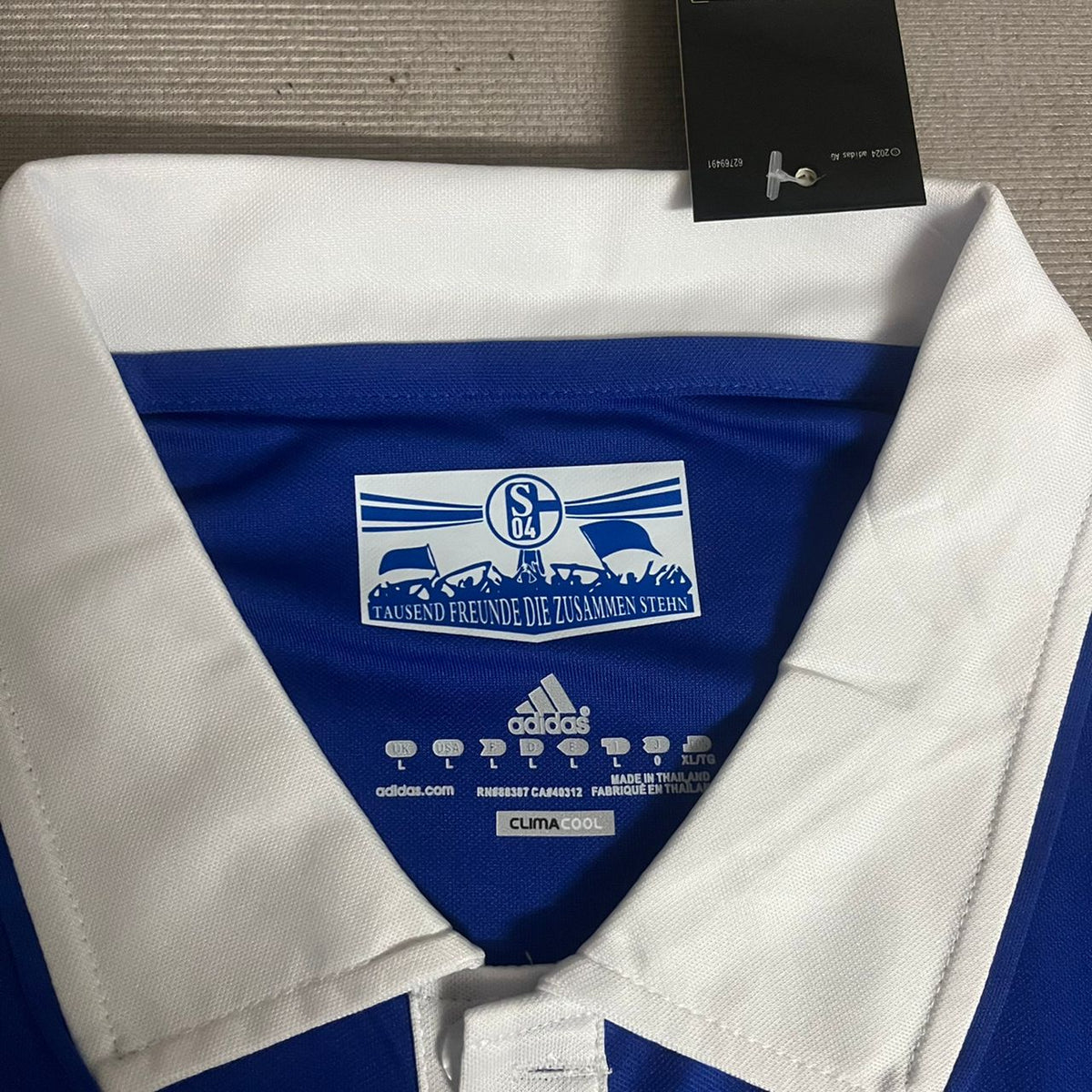 Jermaine Jones Schalke 04 2011-2012 Retro Football Jersey