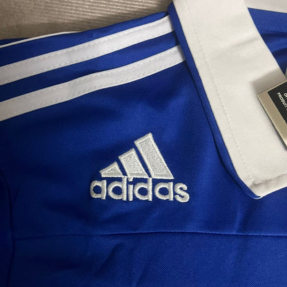 Raul Gonzalez Blanco Schalke 04 2011 2012 Retro Uefa Patch Football Jersey Trikot Maillot Soccer Shirt