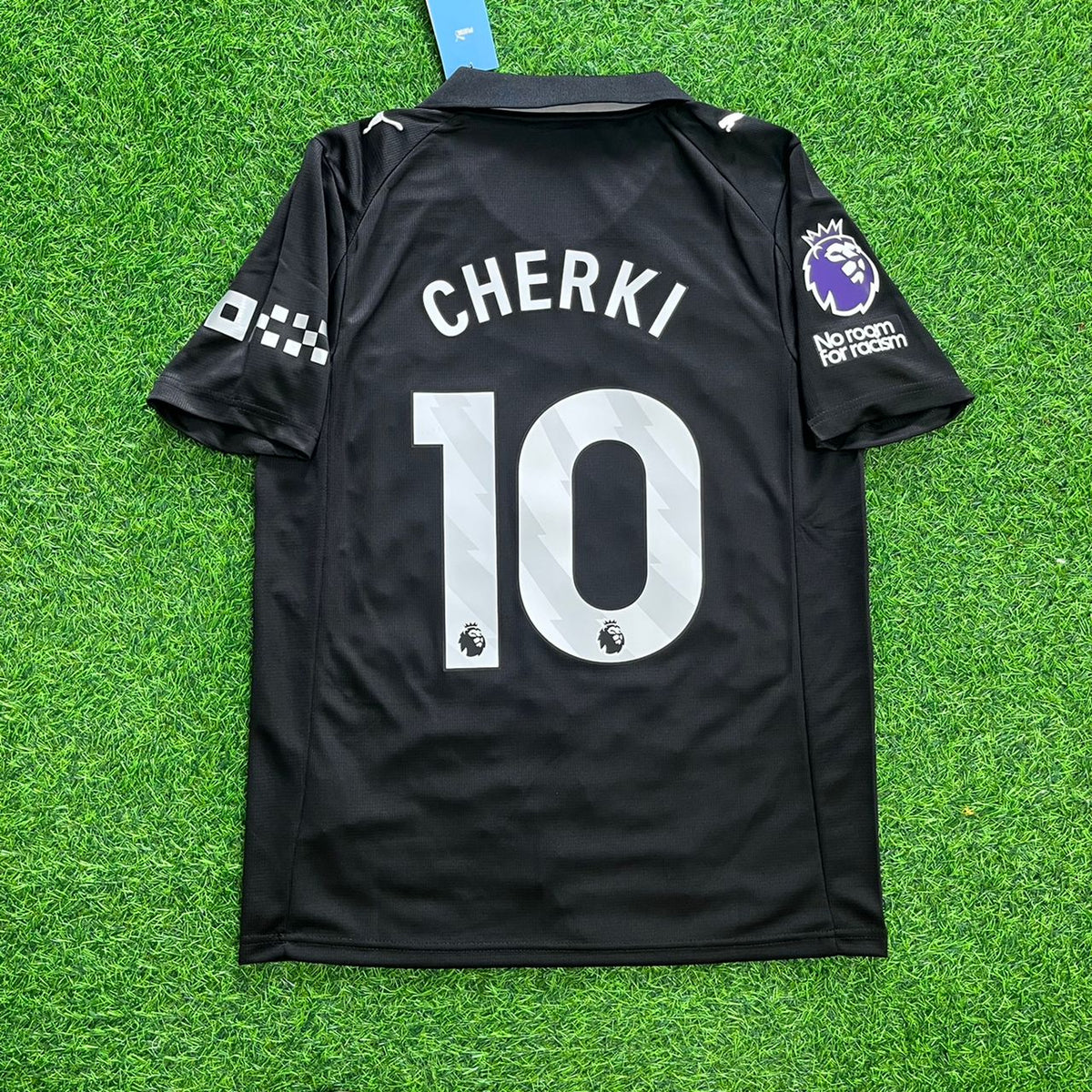Rayan Cherki #10 Manchester City Black New Season 2026 Jersey Maillot