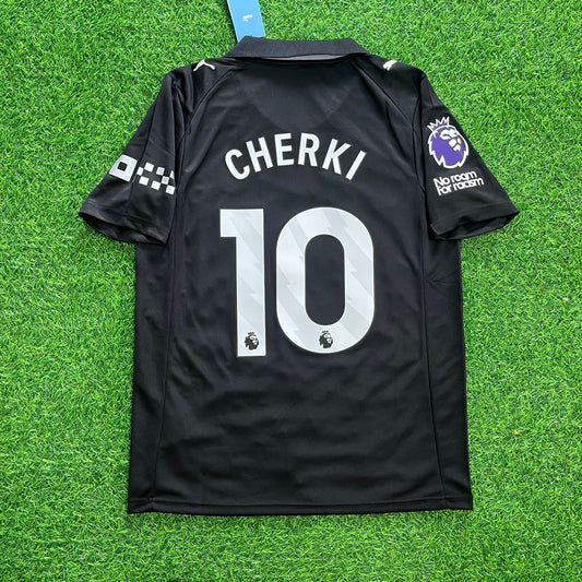 Rayan Cherki #10 Manchester City Black New Season 2026 Jersey Maillot