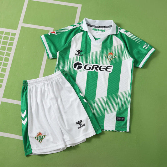 Real Betis 2026-2027 Season Home Kids Football Jersey Trikot Maillot