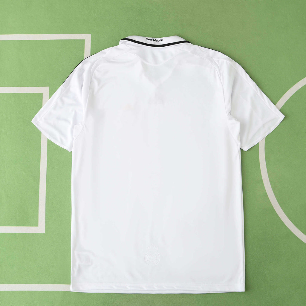 Real Madrid C.F. 2008-2009 Season Home Retro Football Jersey Trikot Maillot