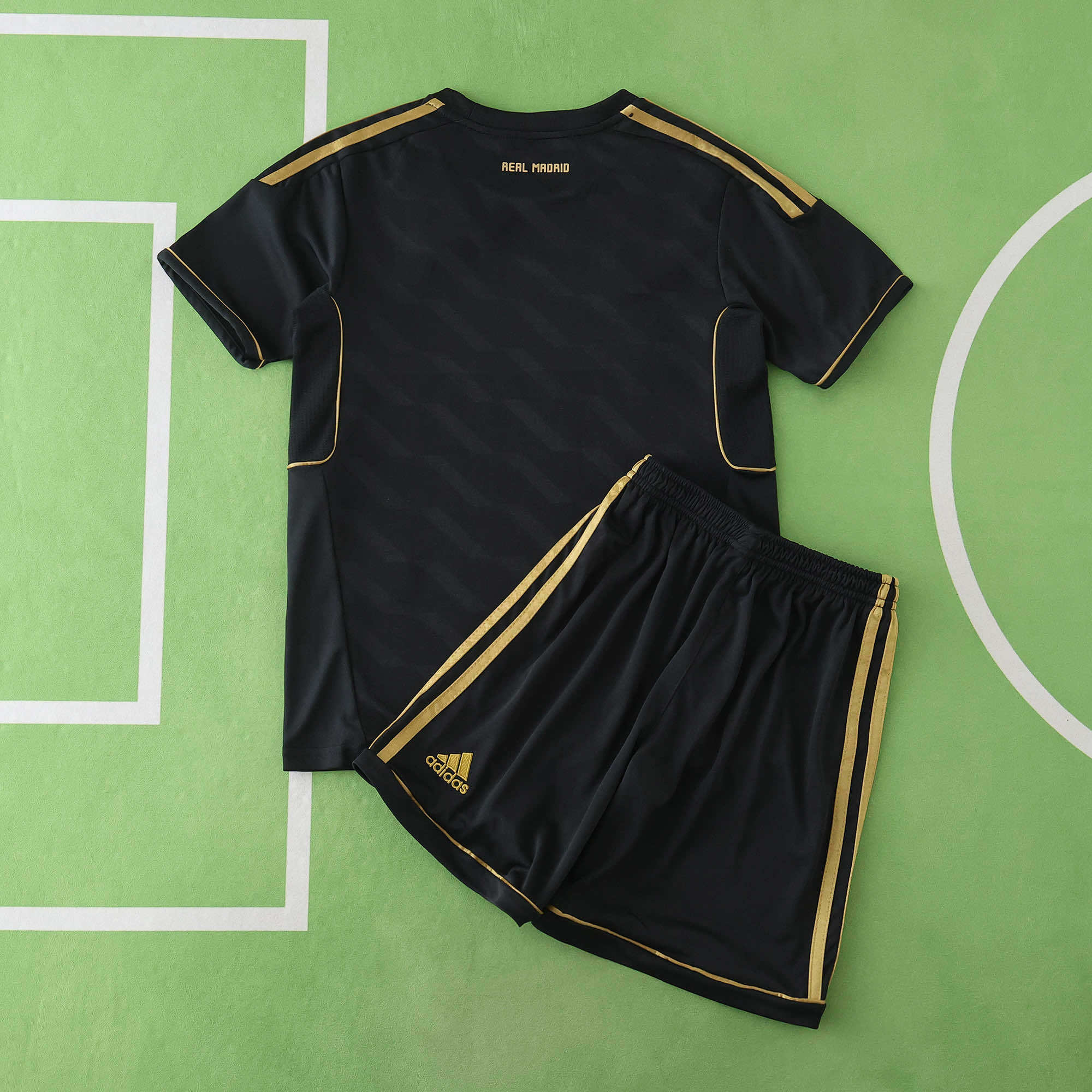 Real Madrid C.F. 2011-2012 Season Kids Away Retro Football Jersey Trikot Maillot