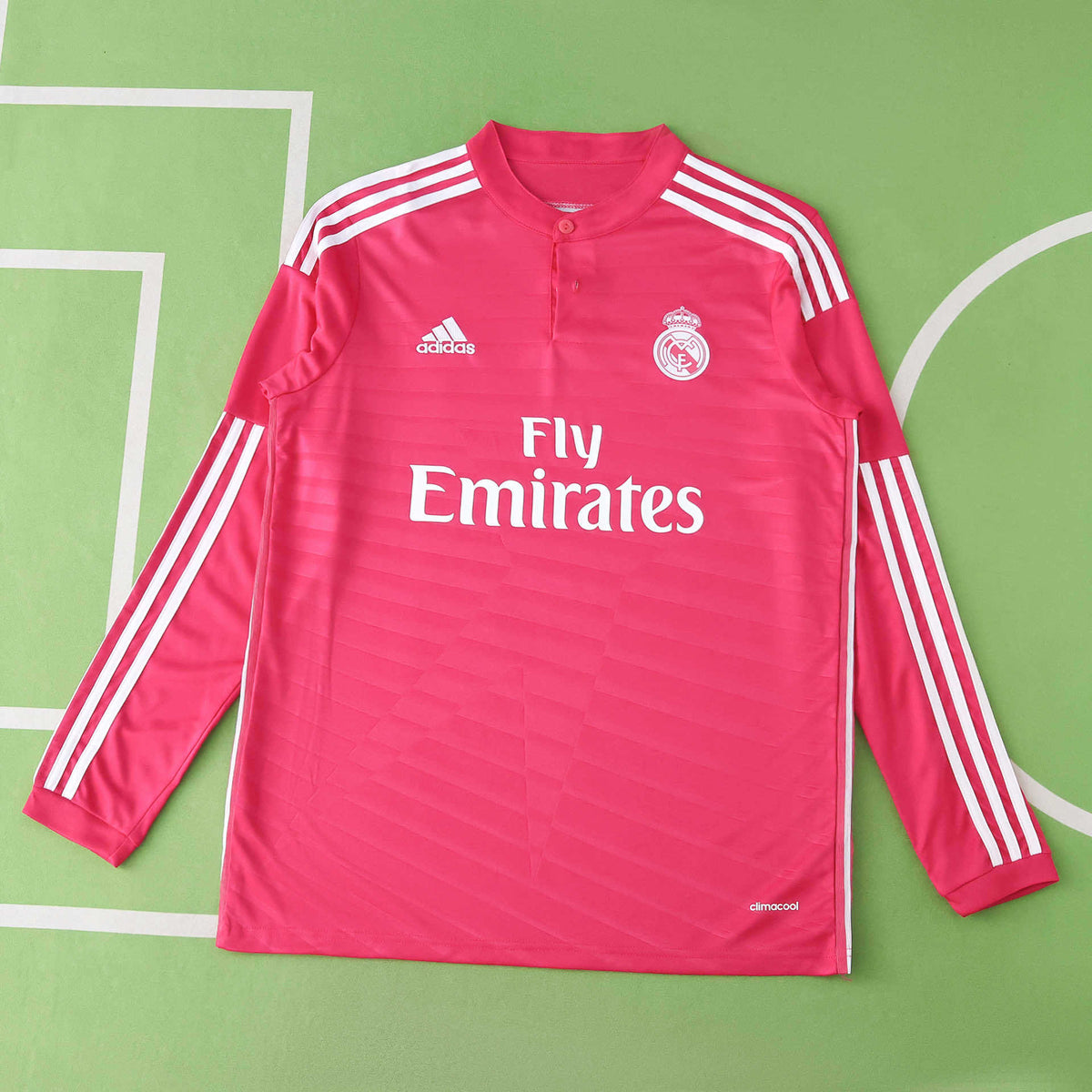Real Madrid C.F. 2014-2015 Season Away Long Sleeve Retro Football Jersey Trikot Maillot
