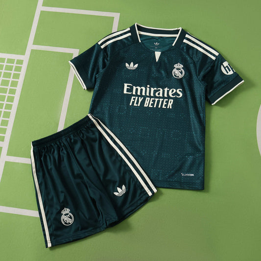 Real Madrid C.F. 2026-2027 Season Kids Away Football Jersey Trikot Maillot
