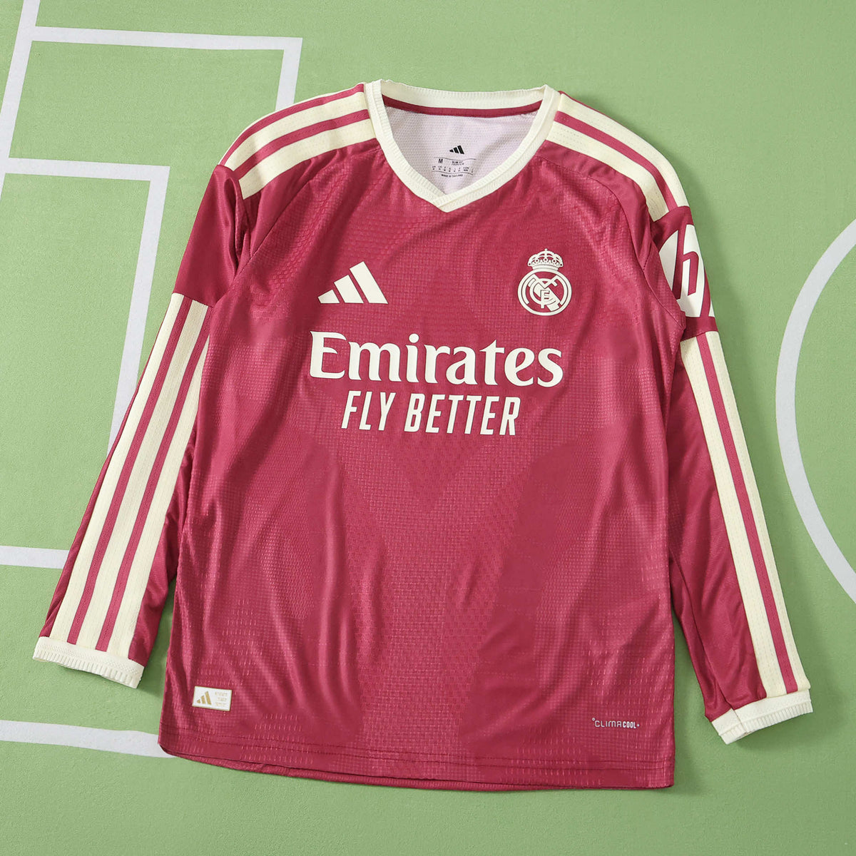 Real Madrid C.F. 2026-2027 Season Third Long Sleeve Football Jersey Trikot Maillot