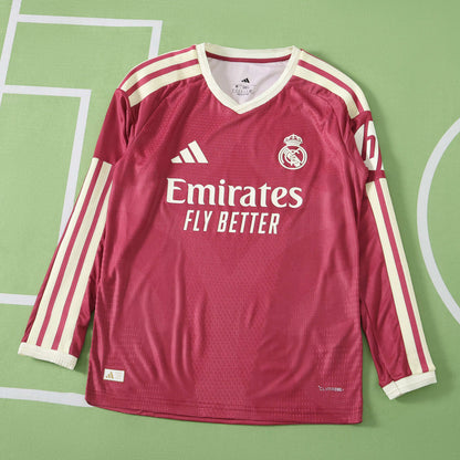 Real Madrid C.F. 2026-2027 Season Third Long Sleeve Football Jersey Trikot Maillot