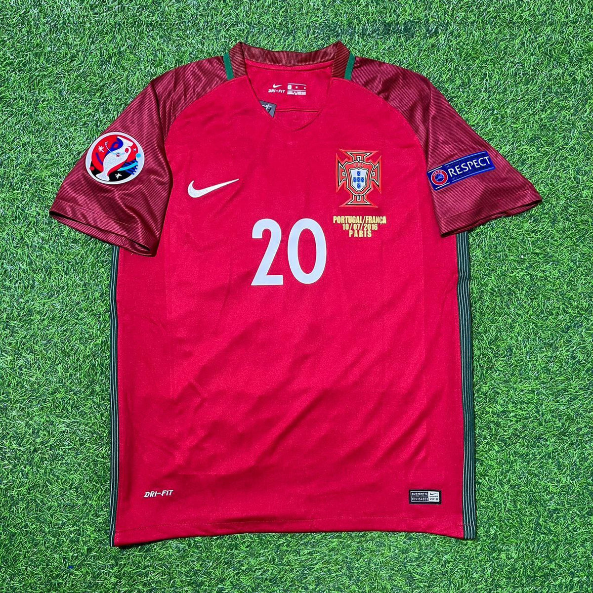 Ricardo Quaresma Portugal EURO 2016 Final Retro Jersey Trikot Maglia