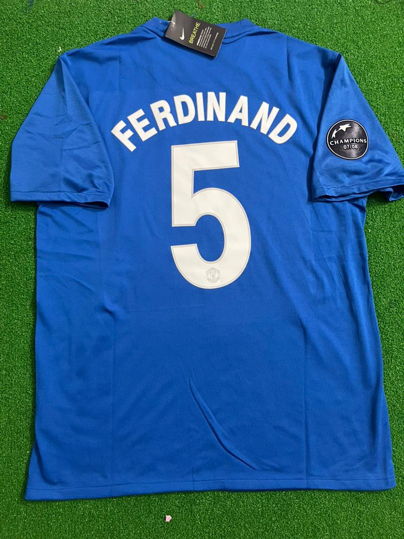 Rio Ferdinand Manchester United 2008 Maillot de football rétro
