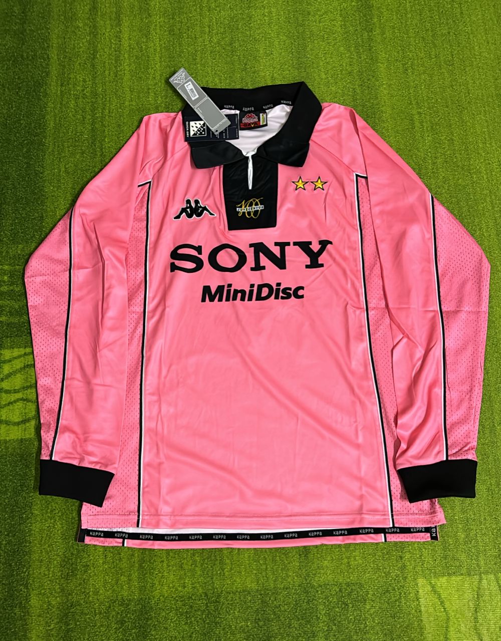 Roberto Baggio Juventus 1995 Pink Maglia Kit Jersey Trikot Maillot