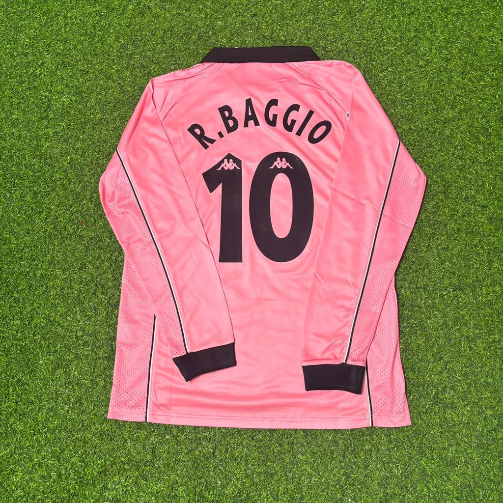 Roberto Baggio Juventus 1995 Pink Maglia Kit Jersey Trikot Maillot