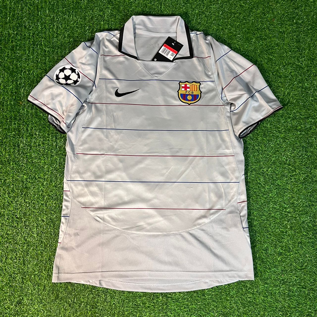 Ronaldinho Gaucho 10 - Barcelona 2003/2004 Blue Garnet Retro Jersey Trikot