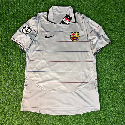 Ronaldinho Gaucho 10 - Barcelona 2003/2004 Blue Garnet Retro Jersey Trikot