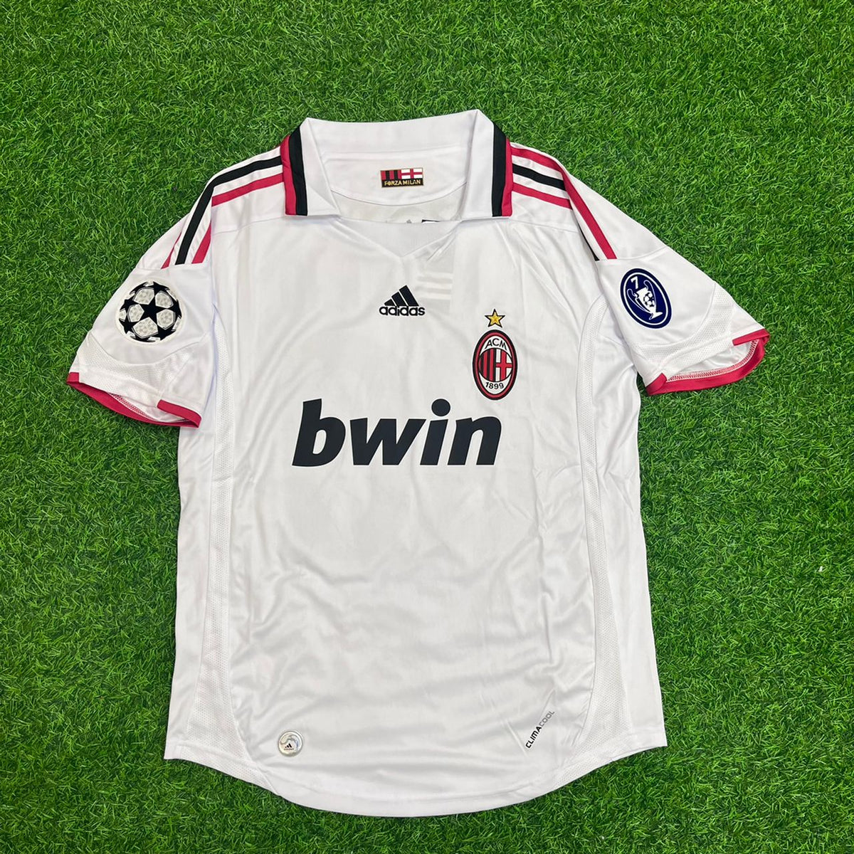 Ronaldinho Gaucho Milan Saison 2009 2010 Weiß Retro Trikot
