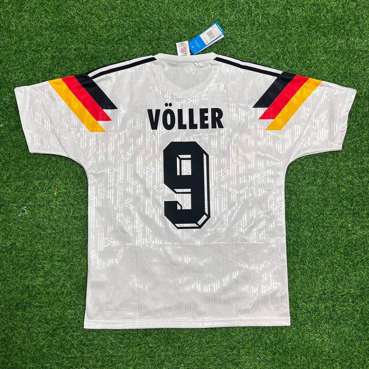 Rudi Völler Deutschland Retro-WM-Trikot 1990 – Deutschland Retro-Fußballtrikot WM 1990
