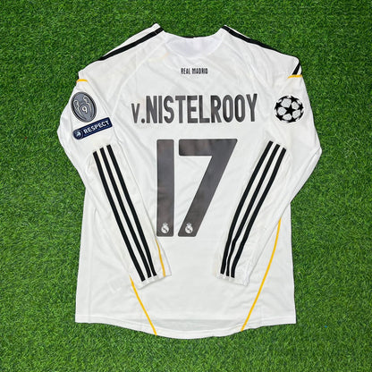 Ruud van Nistelrooy Real Madrid 2009-2010 Jersey Soccer Shirt
