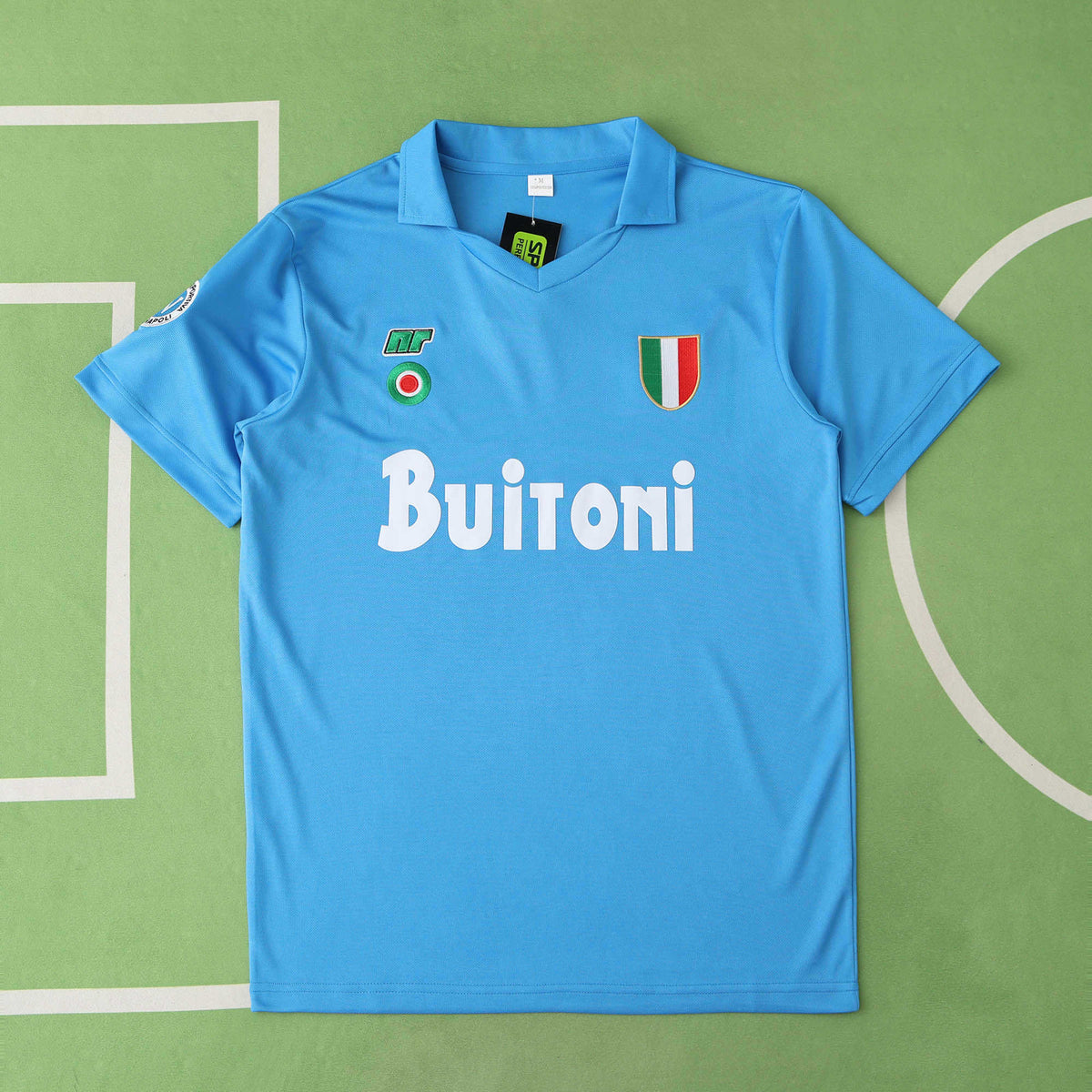 S.S.C. Napoli 1991-1993 Season Retro Home Football Jersey Trikot Maillot