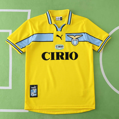 S.S Lazio 1998-1999 Season  Retro Third Football Jersey Trikot Maillot