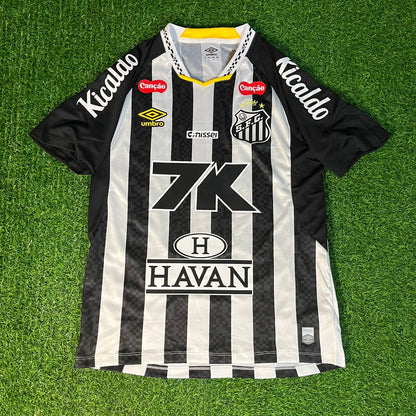 Neymar Jr #10 Santos FC 2026 Black Jersey Trikot Soccer Shirt
