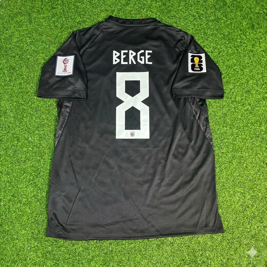 Sander Berge #8 Norwegen 2026 WM Auswärtstrikot Schwarz