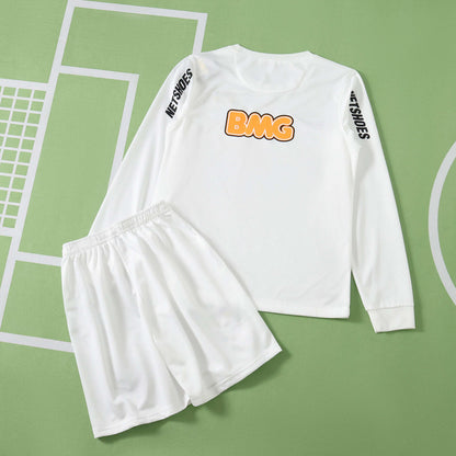 Santos F.C. 2012-2013 Season Retro Home Kids Long Sleeve Football Jersey Trikot Maillot