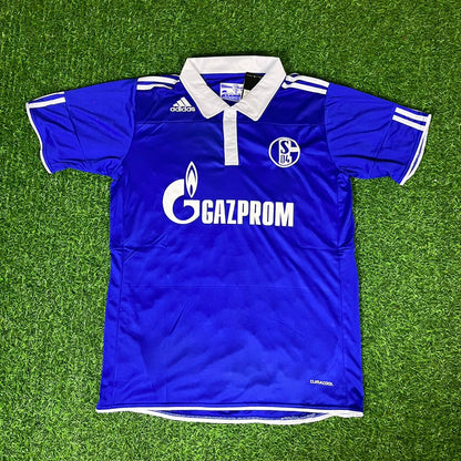 Schalke 04 Klaas-Jan Huntelaar 2020-2021 Saison Retro Fußballtrikot Fußballshirt