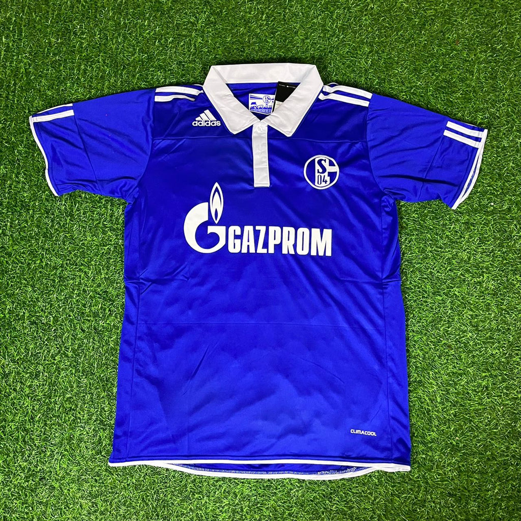 Schalke 04 Olaf Thon Retro  Football Jersey Trikot Soccer Shirt