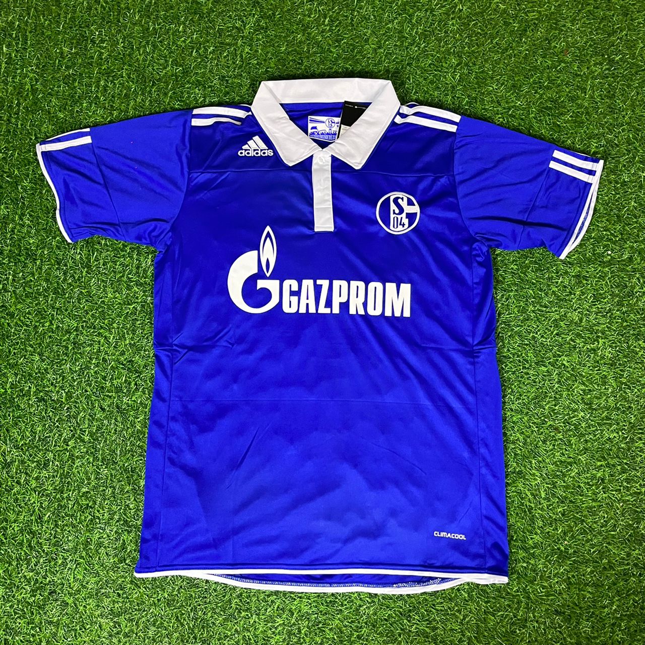 Schalke 04 Olaf Thon Retro  Football Jersey Trikot Soccer Shirt
