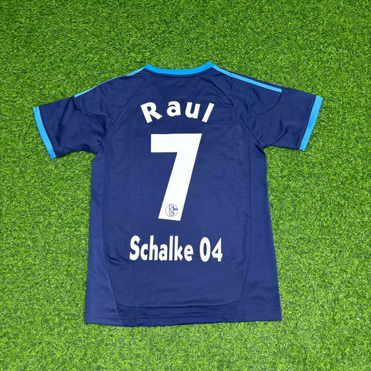 Schalke 04 Raul Gonzalez 2010-12 Saison Retro Fußball Trikot Soccer Shirt