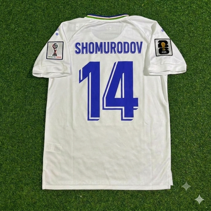 Eldor Shomurodov Usbekistan 2026 Fußballtrikot zur WM