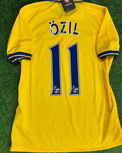 Mesut Özil – Arsenal 2013/2014 Gelbes Retro-Trikot
