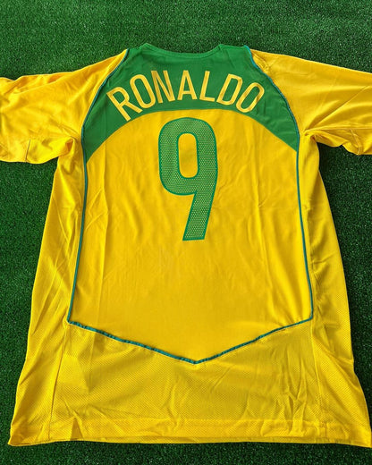 Ronaldo Nazario Brazil 2004-2006 Retro Jersey Trikot