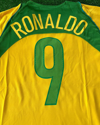 Ronaldo Nazario Brazil 2004-2006 Retro Jersey Trikot