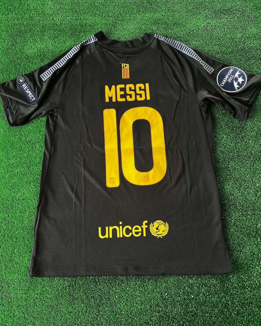 Lionel Messi Schwarzes Barcelona 2011/12 Retro Trikot Shirt Jersey Maglia