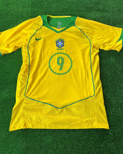 Ronaldo Nazario Brazil 2004-2006 Retro Jersey Trikot