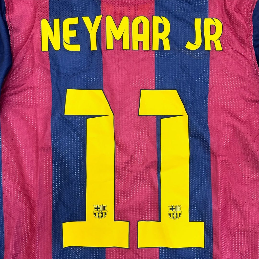 Neymar JR. Barcelona 2015 Champions League Final Berlin Retro Jersey Trikot