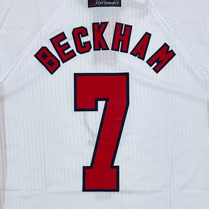David Beckham England 1998 WM Retro-Trikot