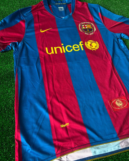 Lionel Messi Barcelona 2007 2008 Retro Trikot