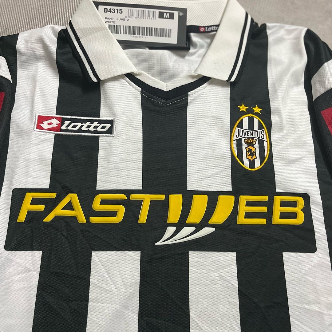 Zinedine Zidane Juventus 2001 2002 Season Retro Jersey