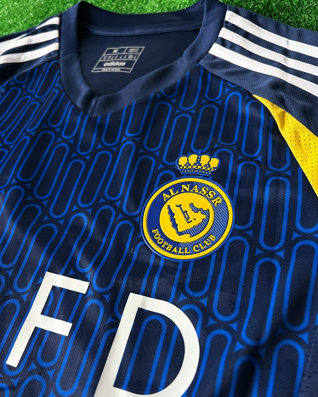 Cristiano Ronaldo #cr7 Al Nassr 2025 New Season Home Saudi Black Blue Jersey