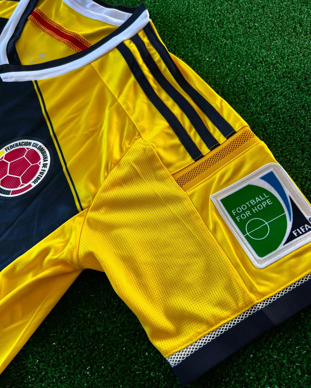 James Rodriguez Colombia 2014 Brazil World Cup Blue Retro Jersey Trikot Maillot